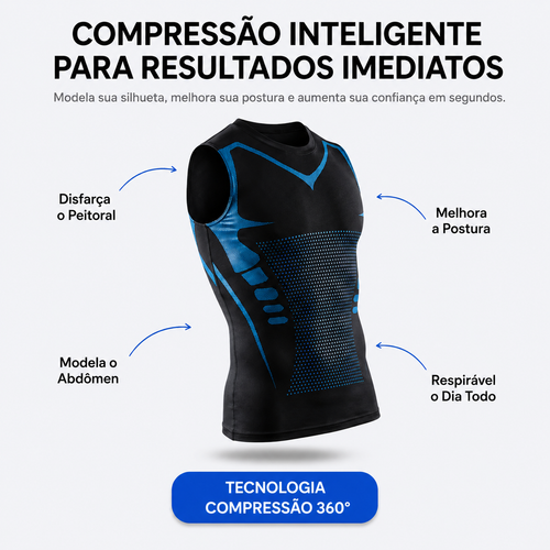 Regata Compressora Masculina Qoreta™