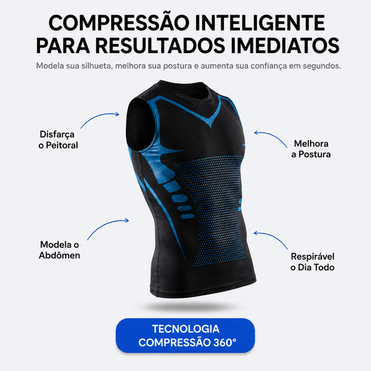 Regata Compressora Masculina Qoreta™