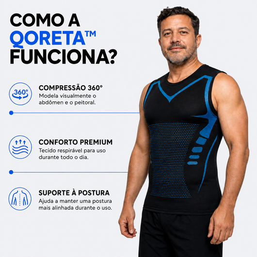 Regata Compressora Masculina Qoreta™